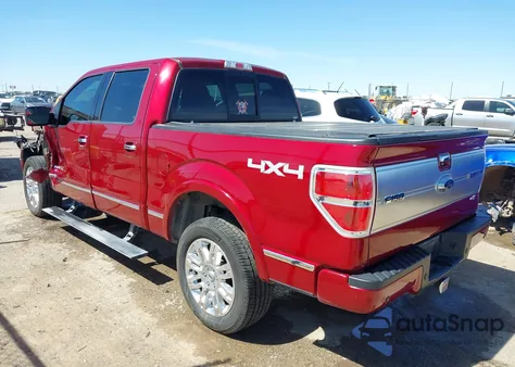 2013 Ford F-150 Platinum из США, поврежденный, VIN 1FTFW1ET7DFE03459